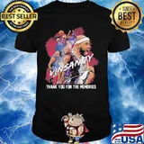 Vinsanity vince carter 15 thank you for the memories signature shirt