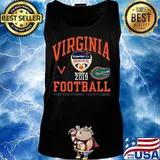 Virginia cavaliers vs florida gator 2019 football captain one orange bowl s Tank top