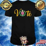 Vote omega psi phi shield shirt