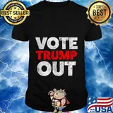 Vote Red Trump Out and Promote Change to Save America Shirt