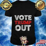 Vote Red Trump Out and Promote Change to Save America T-Shirt