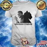 Wakanda forever black panther rip chadwick actor 2020 shirt