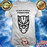 Wakanda forever black panther rip chadwick dead shirt