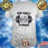 Weightlifting softball fairmont strong shirt
