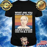 what are you gonna do stab me julius caesar 44 B.C vintage retro shirt