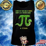 What do you call a snake that's 3.114 meters long a python s Tank top
