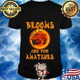 Witch Camping Brooms are for amateurs Halloween shirt