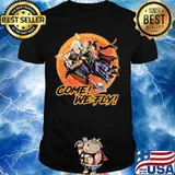 Witch Come we fly sunset shirt