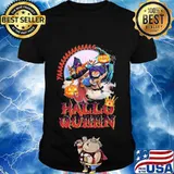 Witch mask yaaa hallo queen shirt