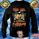 Witch This girl loves parrot s Sweater