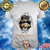 WITCHY WOMAN SKULL GIRL HALLOWEEN SHIRT