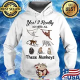 Yes i really do need all these monkeys s Hoodie