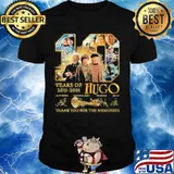 10 years of 2011 2021 hugo thank for the memories signatures shirt