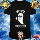 2020 Boo Ghost Mask Thumbs Down Funny Ghost 2020 Halloween T-Shirt
