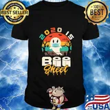 2020 is Boo Sheet Shirt Women Men Halloween Ghost in Mask T-Shirt