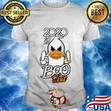 2020 is Boo Sheet T-Shirt Ghost in Mask Halloween T-Shirt