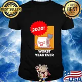2020 WORST YEAR EVER COLORFUL GRAPHIC TEE T-Shirt