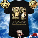 53 years of 1967 2020 creedence clearwater revival thank for the memories signatures shirt