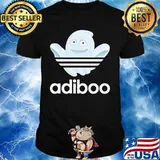 Adiboo boo adidas logo happy halloween shirt