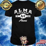 Alma college est 1886 alumni shirt