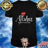 Aloha Speed and Salvage Kahili Shop Logo Gray Shirt