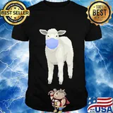Anti mask sheep or sheeple with face mask T-Shirt