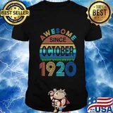 Awesome Since October 1920 100th Birthday 100 Year Old T-Shirt