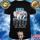 B and B 33rd anniversary 1987 2020 33 seasons 8000 episodes thank for the memories signatures shirt