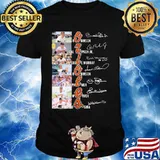Baltimore orioles team baseball players signatures shirt