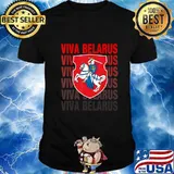 Belarus Pogonya -Belarus Flag White Red White Protest Symbol T-Shirt