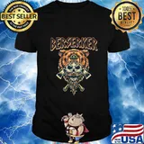 Berserker bear skull guns shirt