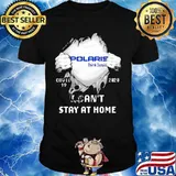 Blood inside polaris think outside i can't stay at home covid-19 2020 shirt