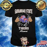 Blood inside savannah state tigers alumni shirt