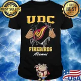 Blood inside udc firebirds alumni shirt