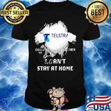 Blood insides telstra i can't stay at home covid-19 2020 shirt