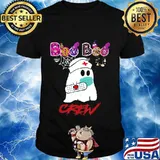 Boo Boo Crew Nurse Ghost Face Mask - Halloween Costume Gift T-Shirt