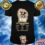 Breaking bad 12th anniversary 2008 2020 thank for the memories signatures shirt