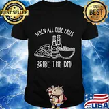 Bribe The DM Tabletop RPG Dice Dungeons Or Dragons Funny T-Shirt