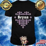Brynn Name for Girls Women Heart Hugs Stars for Kisses T-Shirt