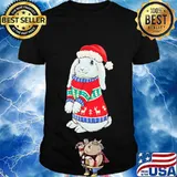 Bunny Merry Christmas Unique Shirt