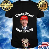 C'mon Man! Pro Trump Biden Votes Trump Halloween T-Shirt