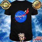 Captain marvel nasa logo shirt