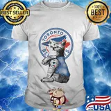 Cat tattoos toronto blue rays logo shirt