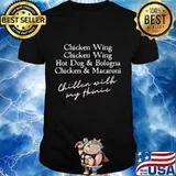 Chicken Wing Chicken Wing Hot Dog & Bologna Funny Song Lyric T-Shirt