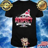 Cleveland indians logo respect postseason 2020 shirt