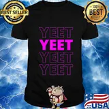 Cool Pink Yeet Funny Gamer Meme YEET Joke T-Shirt