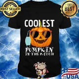 Coolest Pumpkin In The Patch Halloween Quarantine Mask 2020 Shirt