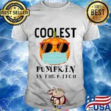 Coolest Pumpkin In The Patch Halloween Quarantine Mask 2020 T-Shirt