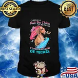 Dachshund ce n'est pas un poil de chien sur ma chemise butterflies shirt