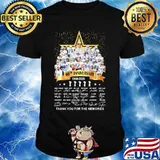 Dallas cowboys football 60th anniversary 1960 2020 signatures shirt